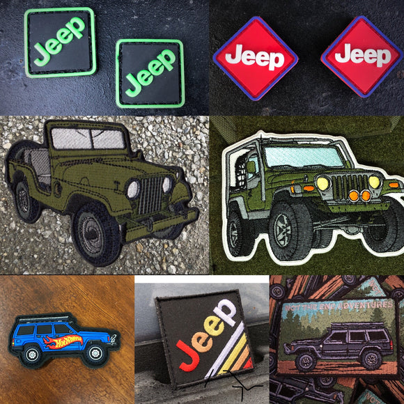 Jeep Patch Grab bag- 5 patches