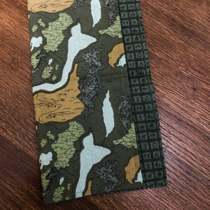 Topo Map Hank (green back)