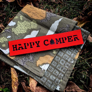Happy Camper nametape (Orange)