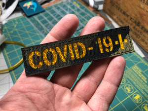 COVID-19 + 😬 patch... (too far?)