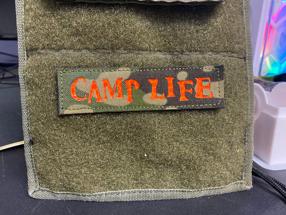 Camp Life nametape