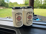 Classic Beer can target ( 4pack)